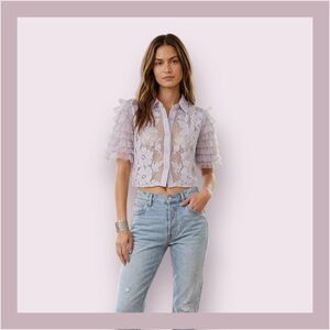Free People Heather Madonna Top